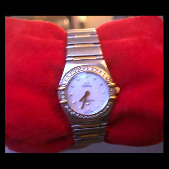 Omega Jewelry - Omega Constellation w/ Diamond Bezel Omega Jewelry - Omega Constellation w/ Diamond Bezel